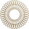 Ekena Millwork Cornelius Wood Fretwork Pierced Ceiling Medallion, Hickory, 40"OD x 14 7/8"ID x 1/4"T CMWP40X0250CRHI - alternate 1